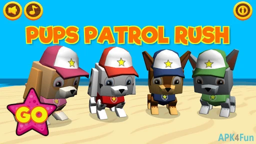 Pups Patrol Rush Screenshot Image