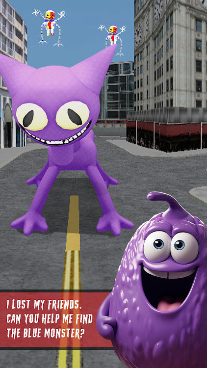 #1. Purple Monster Horror Games (Android) By: Tiger 30 Studio