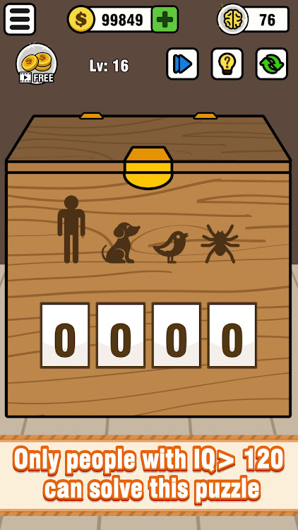 #1. Puzzle Box - Brain Teaser Game (Android) By: Game Empire Studio