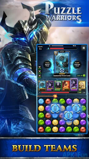 Puzzle Warriors Screenshot Image