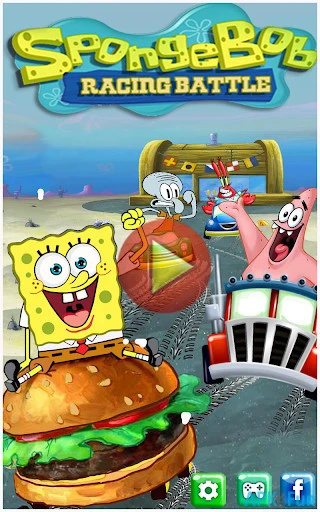 Race Spongebob Battle Screenshot Image