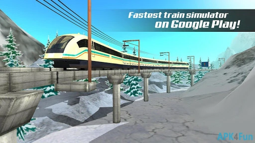 Racing in Train Screenshot Image