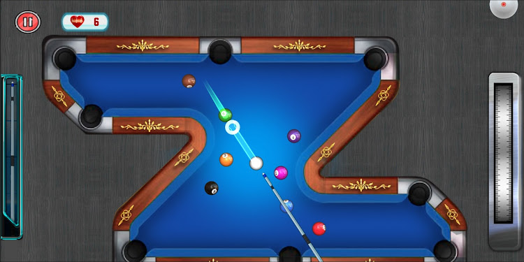 #1. Rack 'Em Up : 8-Ball (Android) By: NipsDreamZ Game Studio