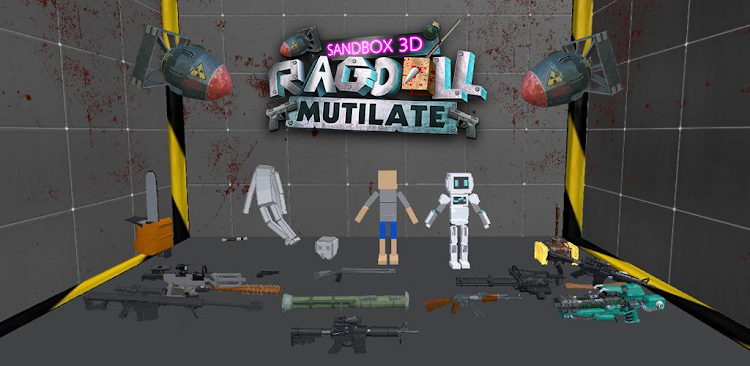 #2. Ragdoll Mutilate 3D (Android) By: Bacon studio