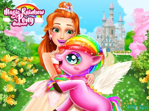 Rainbow Pony Makeover Screenshot Image