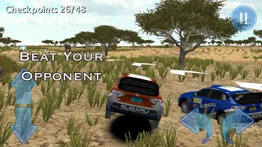 Rally Race 3D : Africa 4x4 Screenshot Image