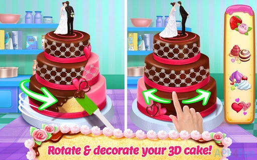 Real Cake Maker 3D Bakery Screenshot Image