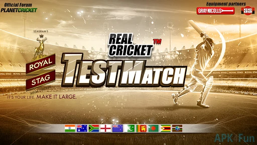 Real Cricket Test Match Screenshot Image