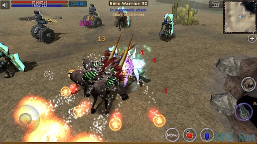 Relic Warrior 3D Screenshot Image