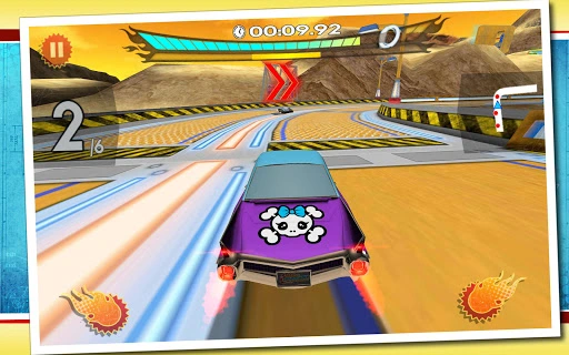 Retro Future Racing Screenshot Image