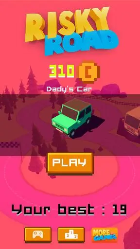 Risky Road Screenshot Image