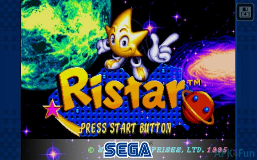 Ristar Classic Screenshot Image