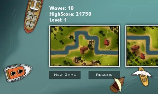 River Pirates Free Screenshot Image