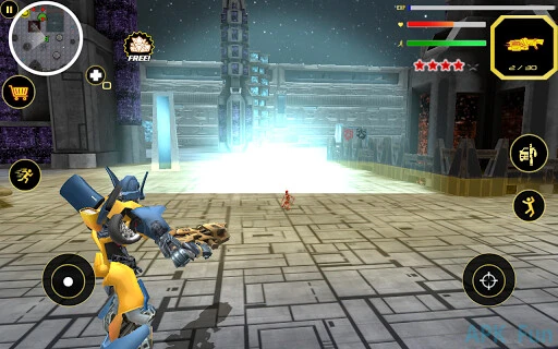 Robot City Battle Screenshot Image