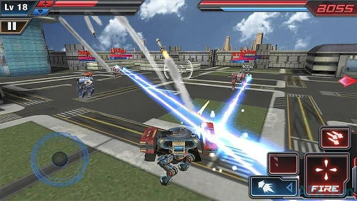 Robot Strike 3D Screenshot Image