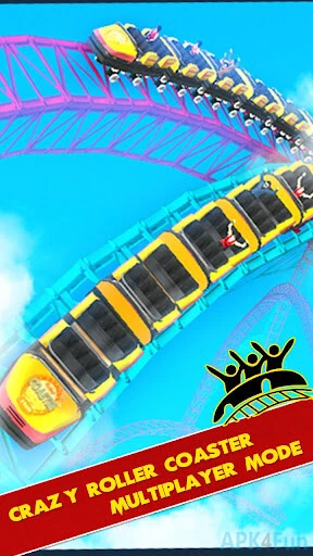 Roller Coaster 3D Screenshot Image