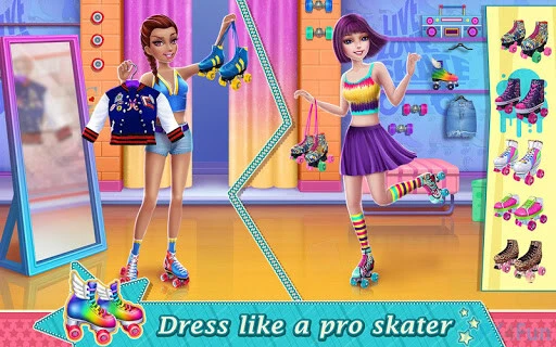 Roller Skating Girls Screenshot Image