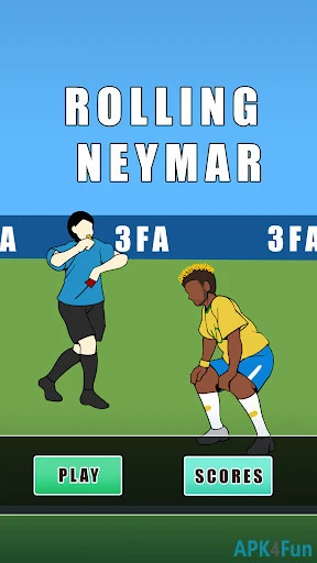 Rolling Neymar Screenshot Image