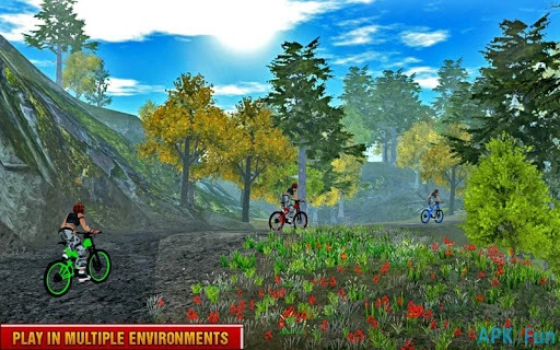 Rooftop Bicycle Stunts Rider Screenshot Image