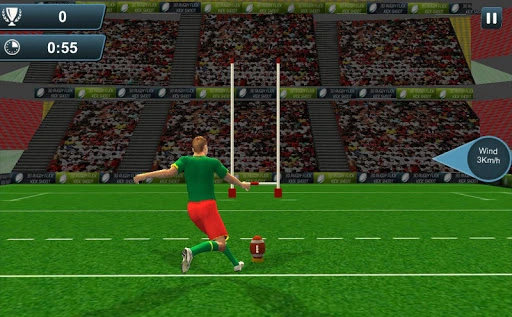 Rugby Flick Kick Shoot 3D Screenshot Image