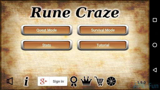 Rune Craze Screenshot Image