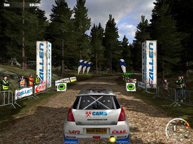 #9. Rush Rally 3 (Android) By: Brownmonster Limited