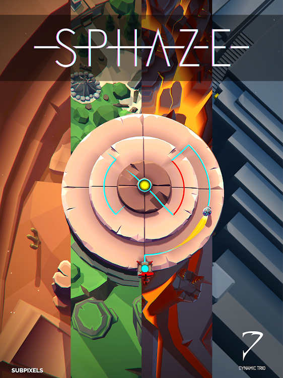 #1. SPHAZE: Sci-fi puzzle game (Android) By: SUBPIXELS