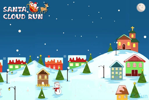 Santa Cloud Run Screenshot Image