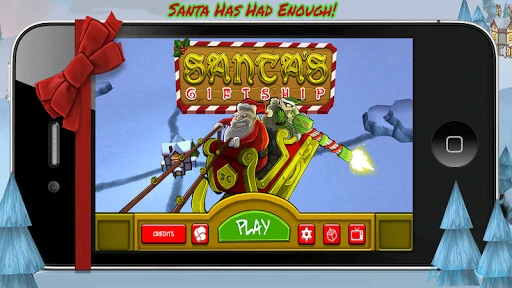 Santa's Giftship Reloaded Screenshot Image