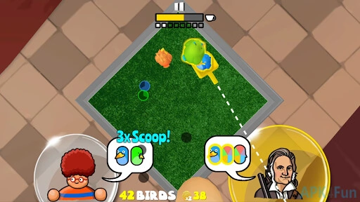 Scoop'n Birds Screenshot Image