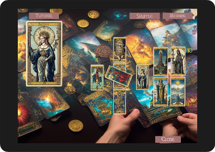 #3. Self Tarot Reading (Android) By: Animidia Games