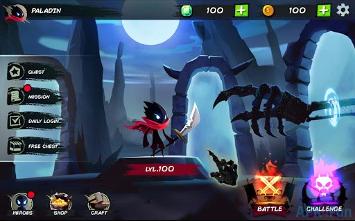 Shadow Stickman: Fight for Justice Screenshot Image