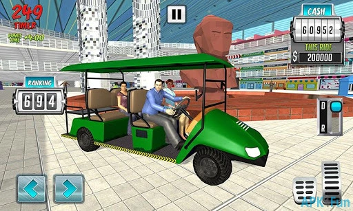 Shopping Mall Easy Taxi Driver Car Simulator Screenshot Image