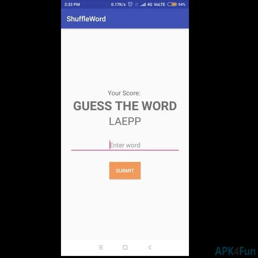 ShuffleWord Screenshot Image