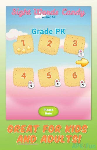 Sight Words Candy Screenshot Image