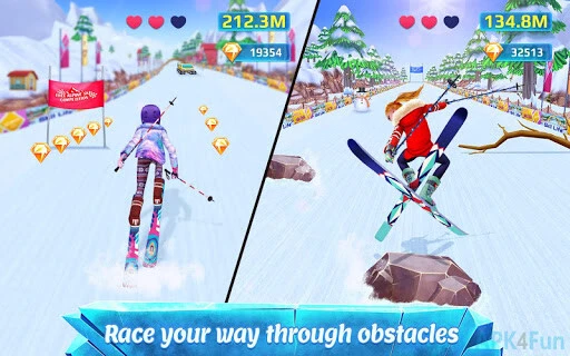 Ski Girl Superstar Screenshot Image