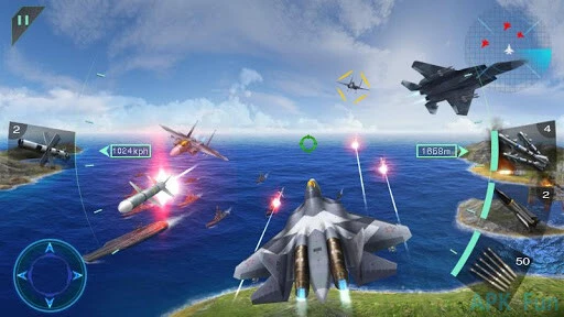 Sky Fighters 3D Screenshot Image