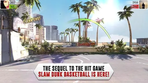 Slam Dunk Basketball 2 Screenshot Image