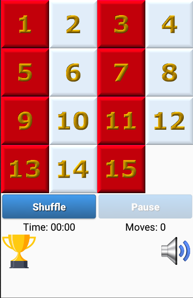 #1. Slide Puzzle (Android) By: Matt Hauser