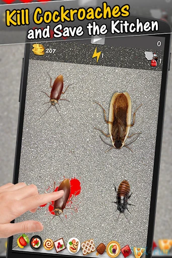 Smash Cockroaches Screenshot Image