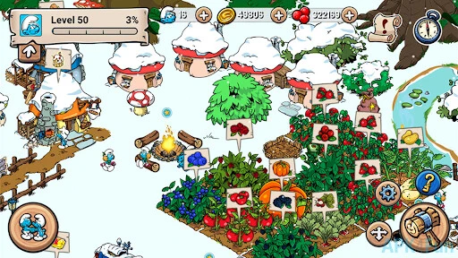 Smurfs' Village Screenshot Image