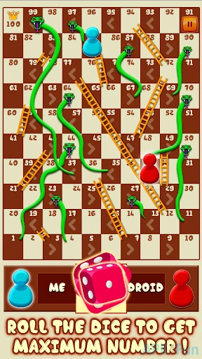 Snakes and Ladders Dice Screenshot Image