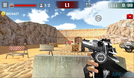 Sniper Shoot Fire War Screenshot Image