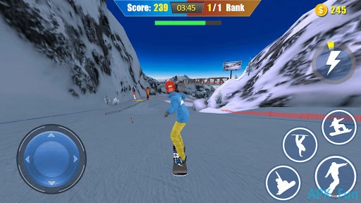 Snowboard Freestyle Skiing Screenshot Image