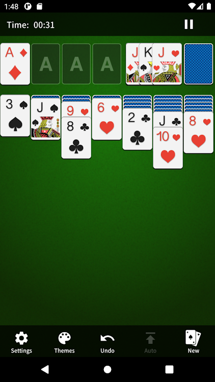 #1. Solitaire(Klondike) (Android) By: jqdroid688