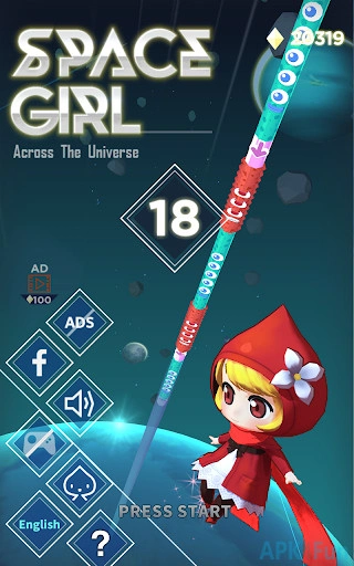 Space Girl Universe Screenshot Image