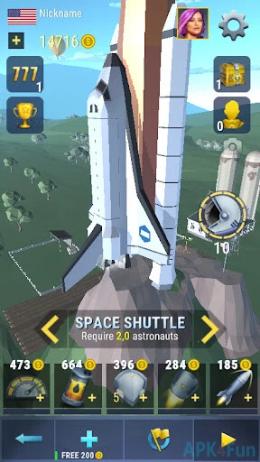 Space Rocket Master Screenshot Image