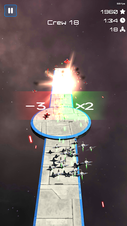 #1. Space Turret Runner (Android) By: Crion Games