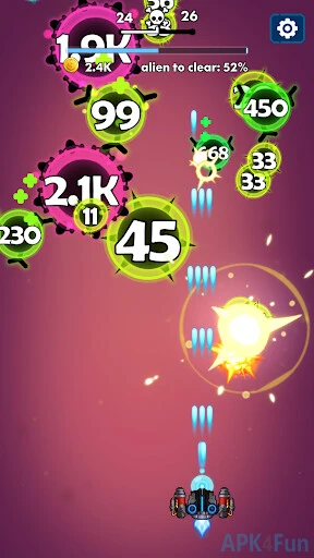 Space Viruses Attack Screenshot Image