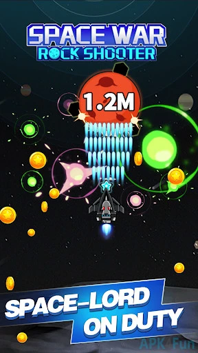 Space War: Rock Shooter Screenshot Image